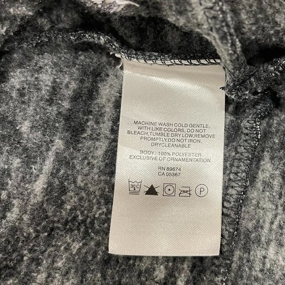 Mountain Hardwear Women's Gray Fleece Pullover Mockneck‎ Sweater. Size XL - Picture 6 of 6